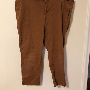 Brown slacks